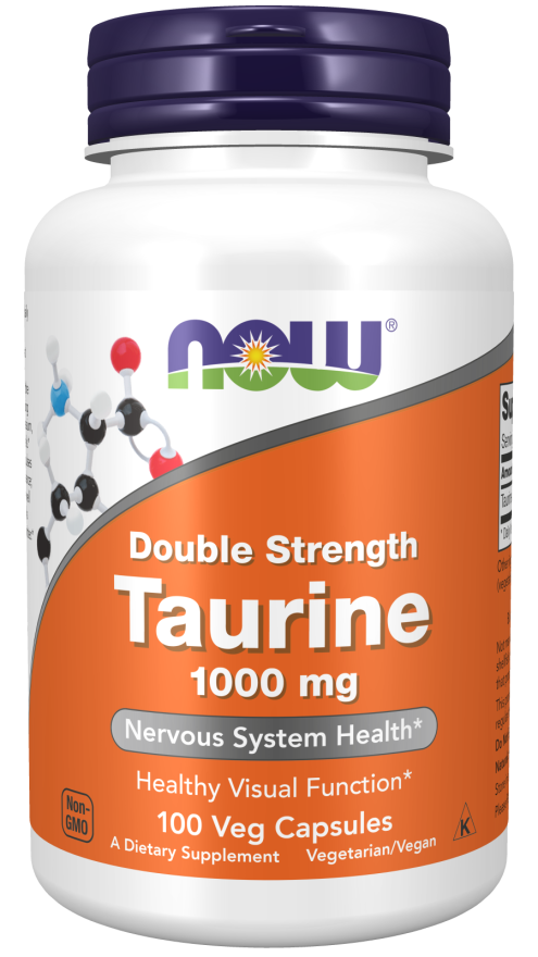 Now Foods Taurine 1000mg 100cap